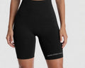 CSC Biker 3M Reflective High-Rise Shorts (Black)