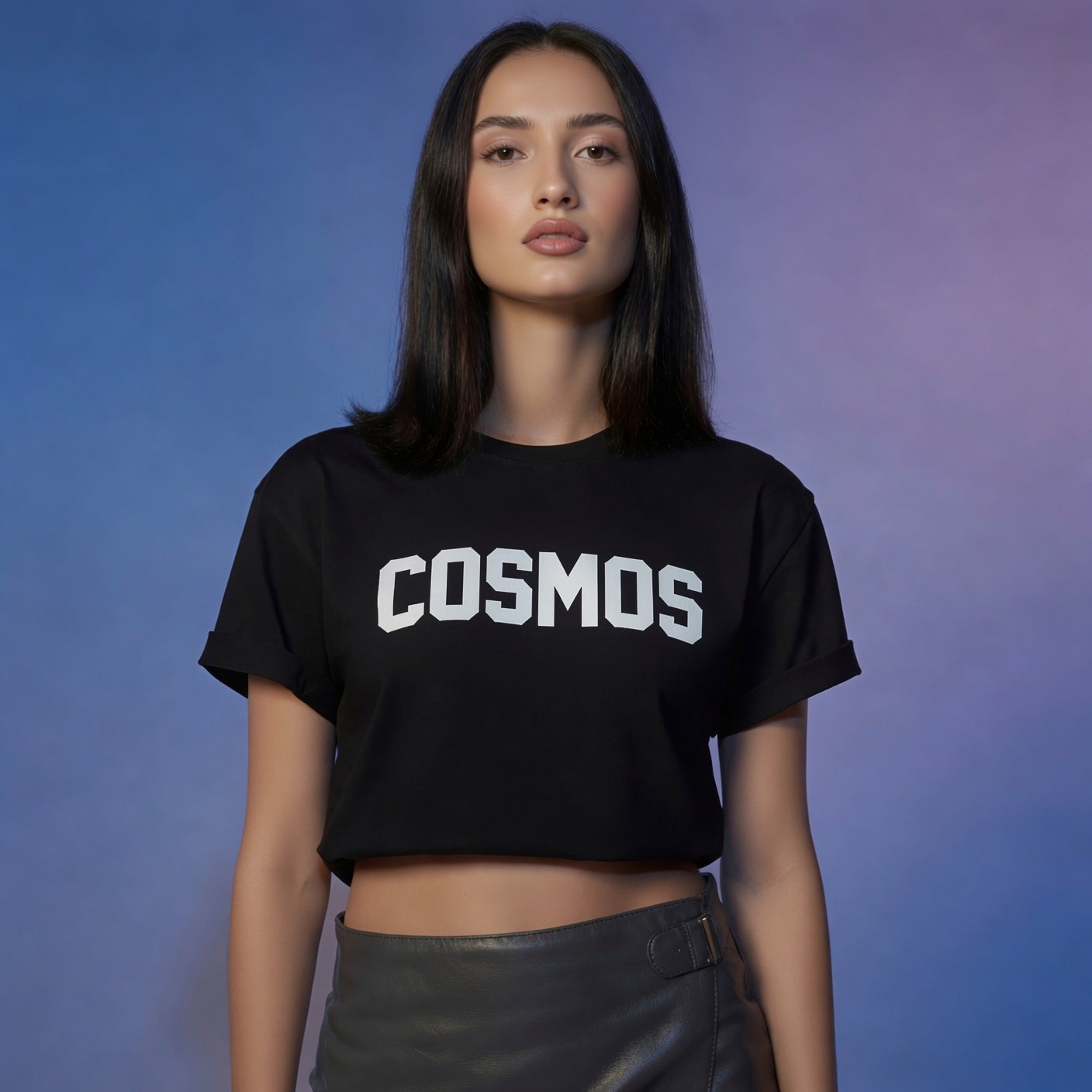 COSMOS Graphic Crop Top