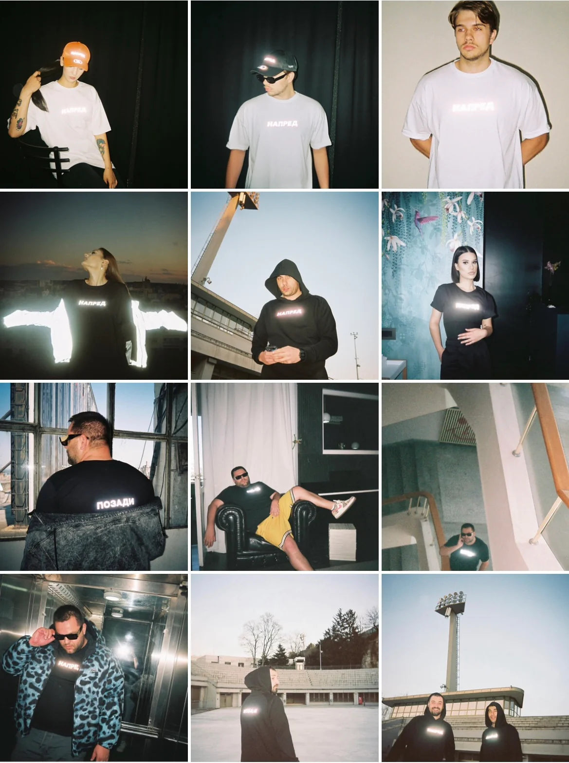 NAPRED/POZADI Reflective T-Shirt
