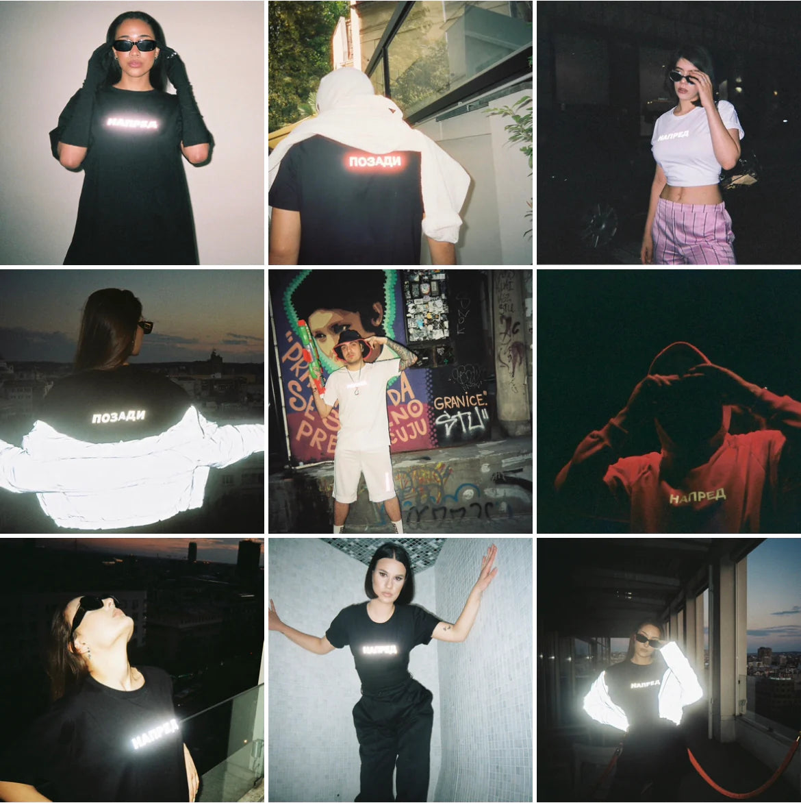 NAPRED/POZADI Reflective T-Shirt