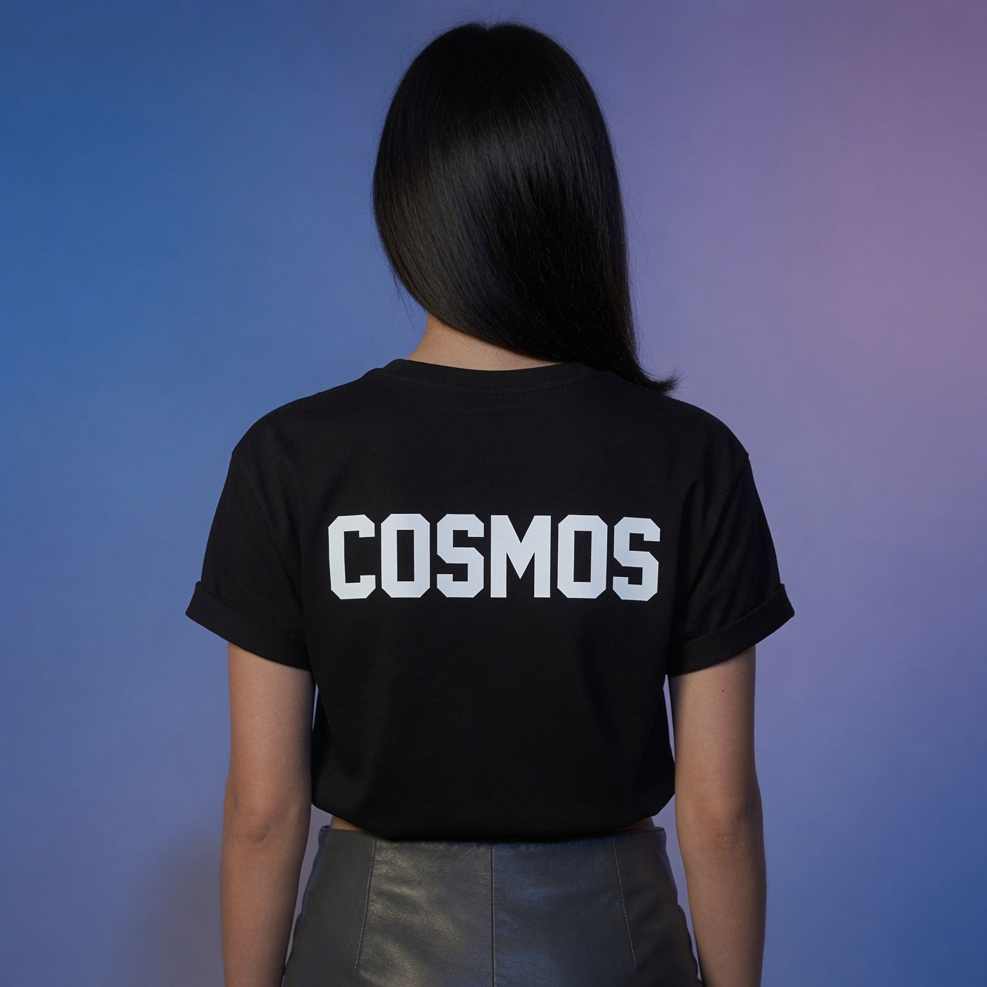 COSMOS Graphic Crop Top