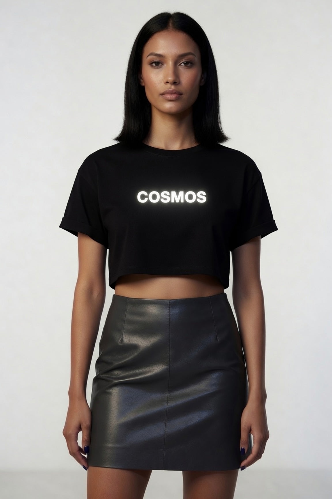 COSMOS Reflective Crop Top
