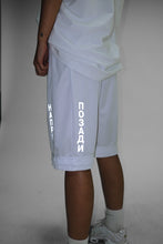 Load image into Gallery viewer, НАПРЕД/ПОЗАДИ 3M REFLECTIVE white jersey shorts
